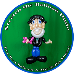 Stretch the Balloon Dude - The best balloon artist in his shoes!